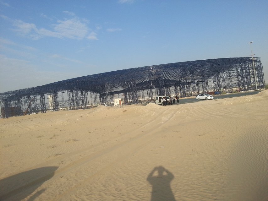 奎屯大型场馆网架工程